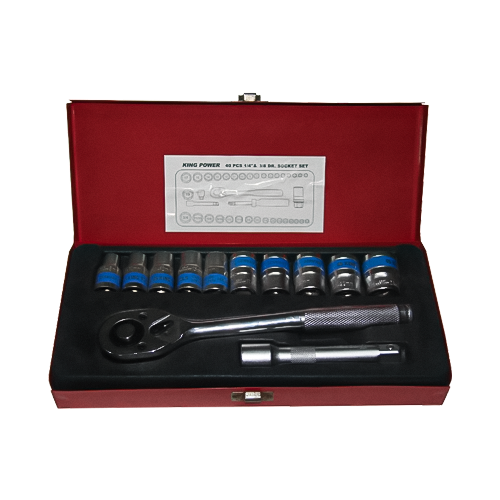 12pcs set di socket a carena rapida a cricchetto (1/2 